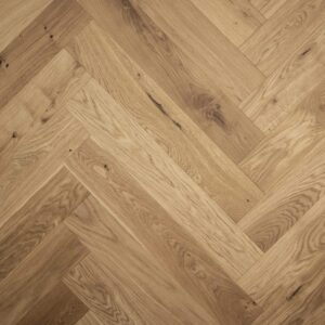 Piso de Madera Natural Oak Herringbone