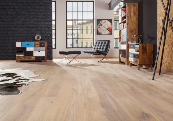 Piso de Madera Vanilla Oak Roble Europeo